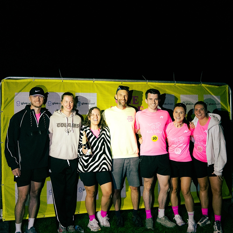 One More Lap for Kids' Village 2026's top fundraisers "On the Laps"